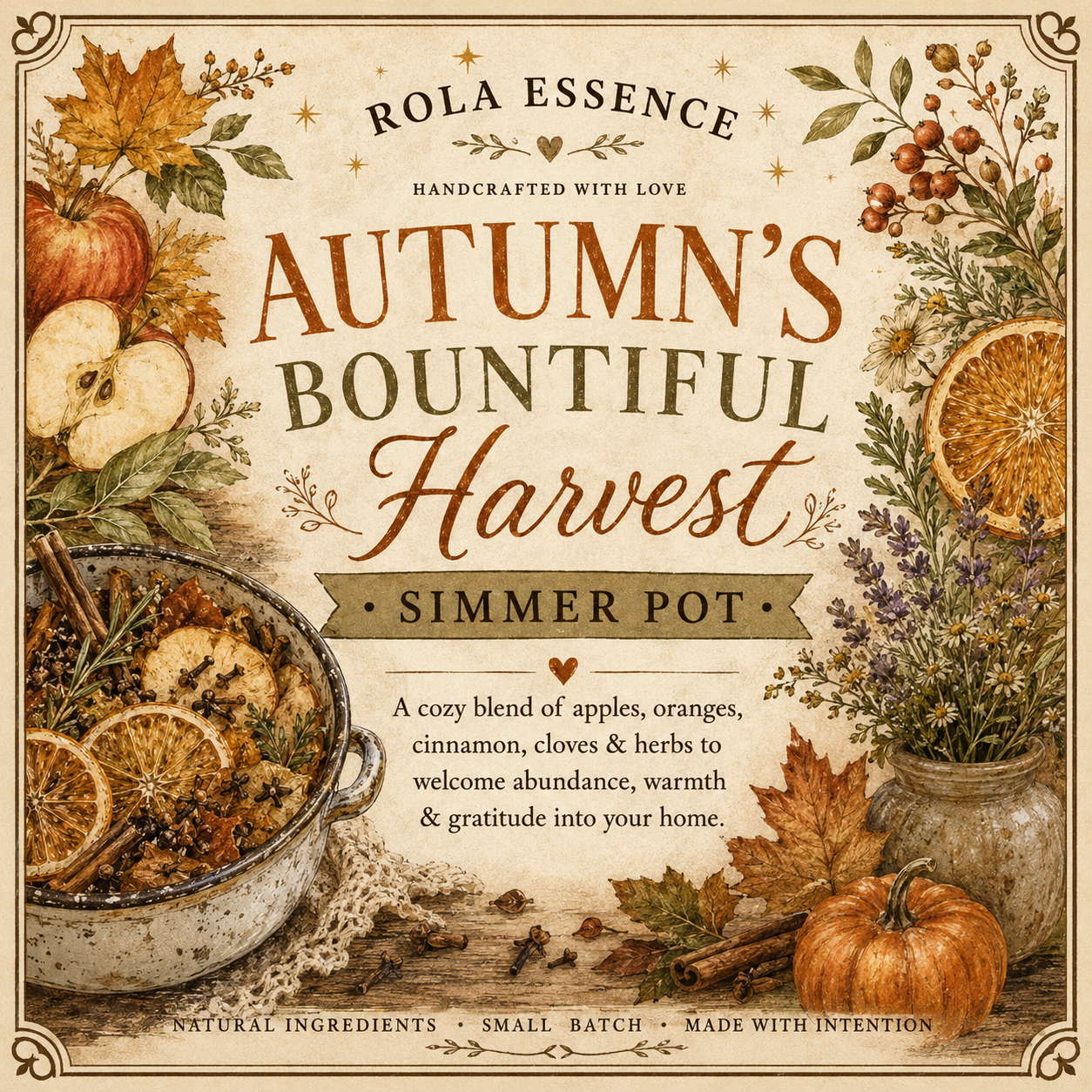 Autumn’s Bountiful Harvest Simmer Pot