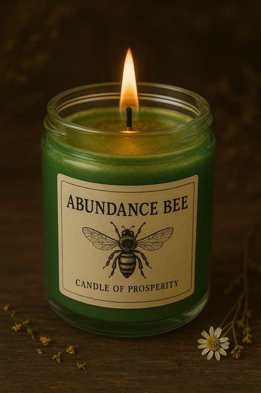 Abundance Bee – Candle of Prosperity