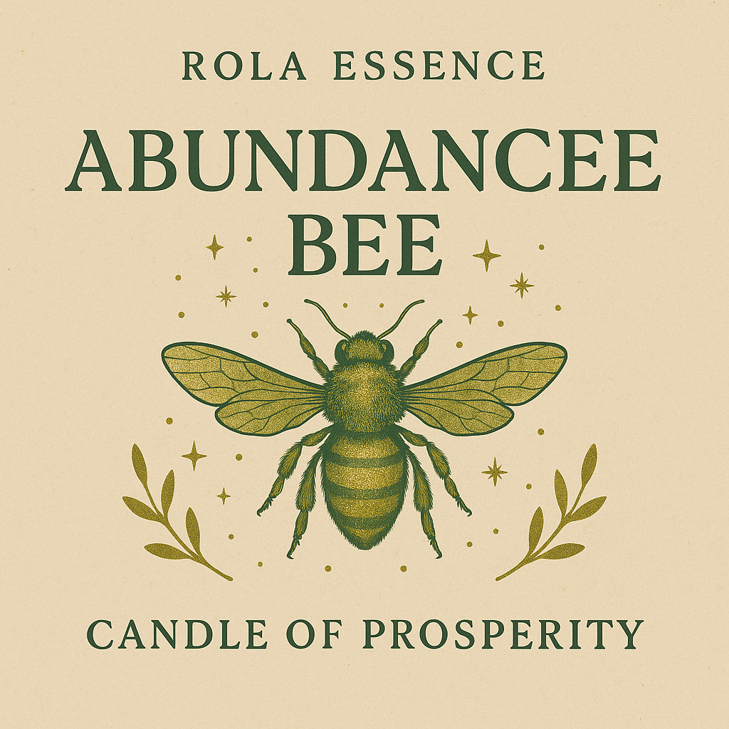 Abundance Bee – Candle of Prosperity