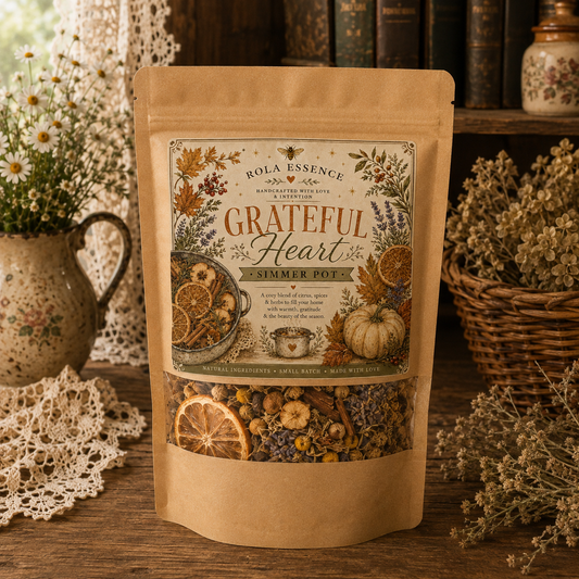 Grateful Heart Simmer Pot - Gratitude Reflecting & Heartful Grace