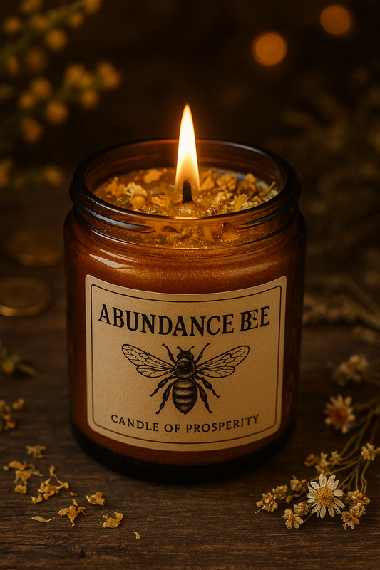 Abundance Bee – Candle of Prosperity