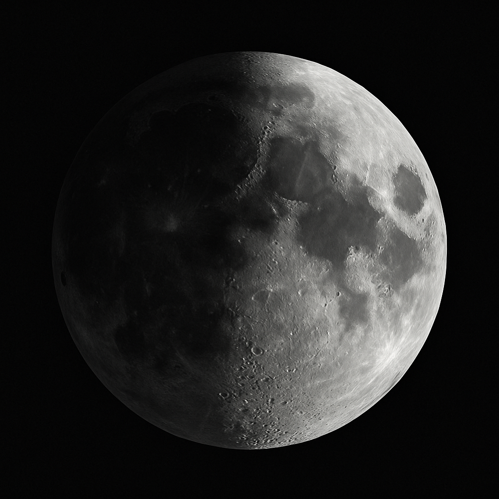 Lunar Balance – Half Moon Candle