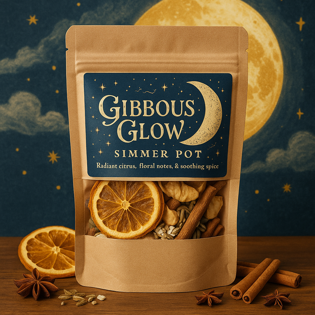 Gibbous Glow – Waxing Gibbous Simmer Pot