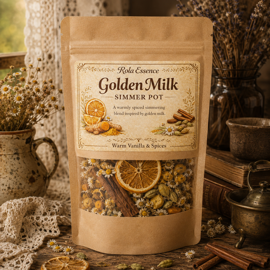 Golden Milk Simmer Pot - Warm Spice