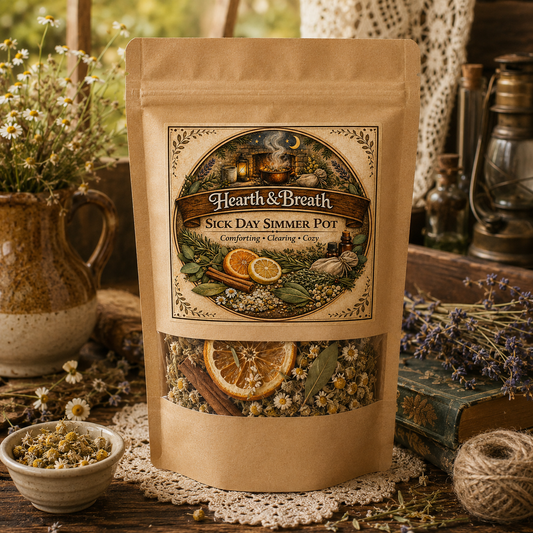 Hearth & Breath Sick Day Simmer Pot - Comforting & Clearing