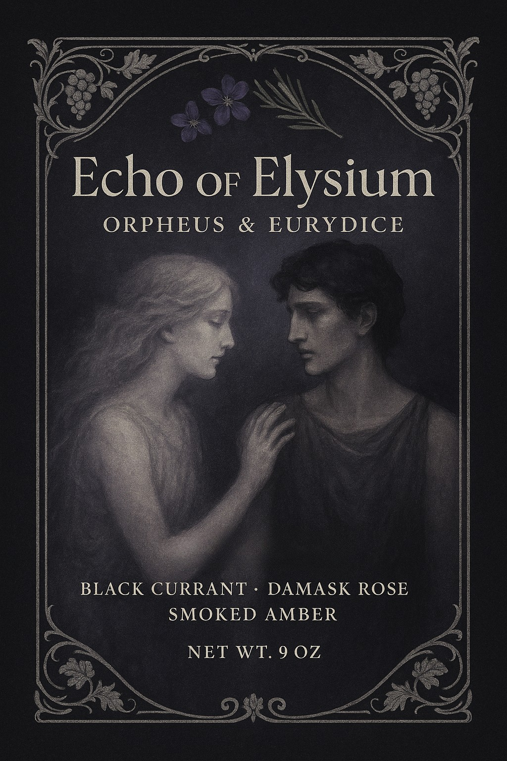 Echo of Elysium – Orpheus & Eurydice Candle