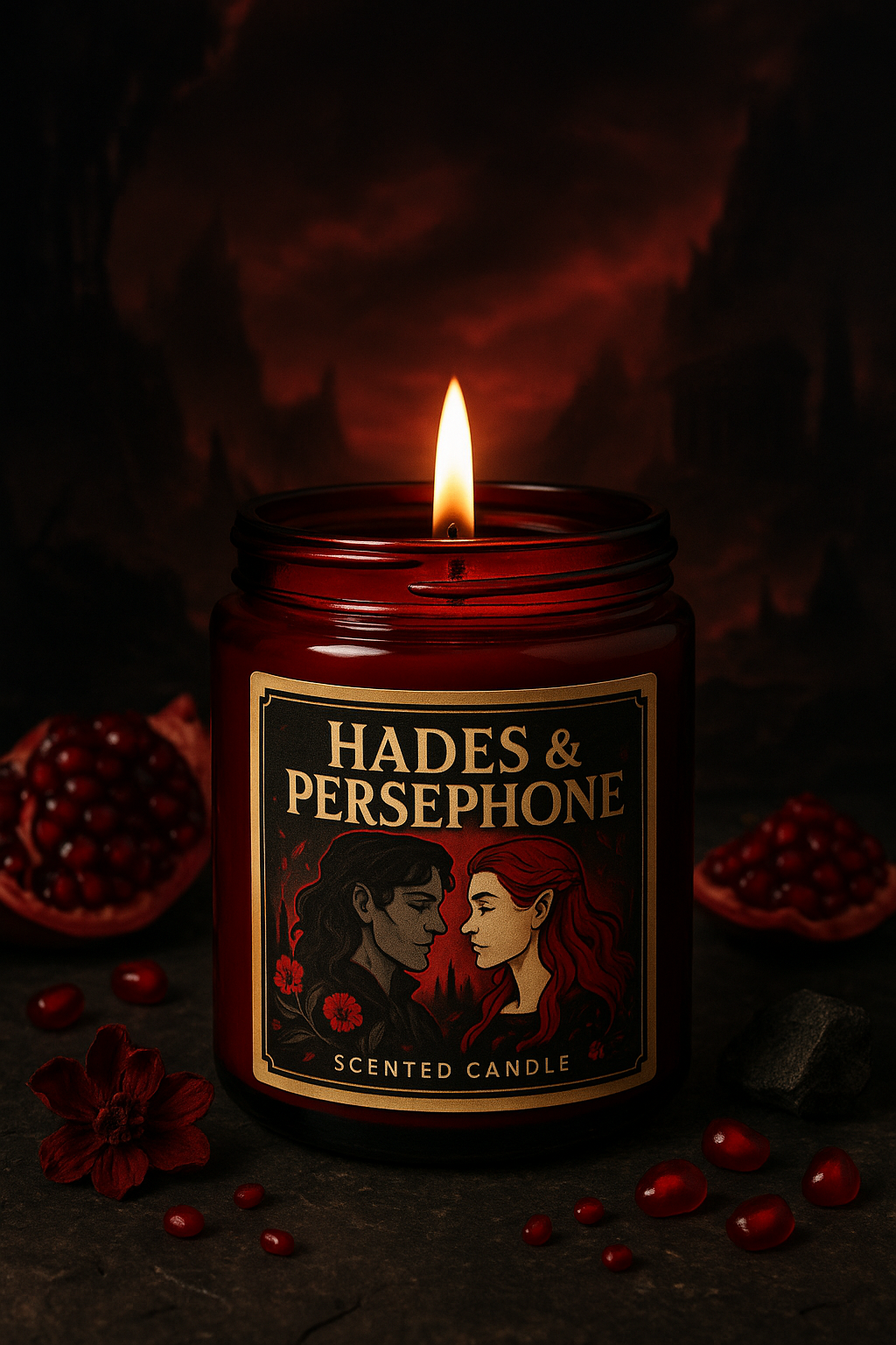 Underworld Bloom – Hades & Persephone