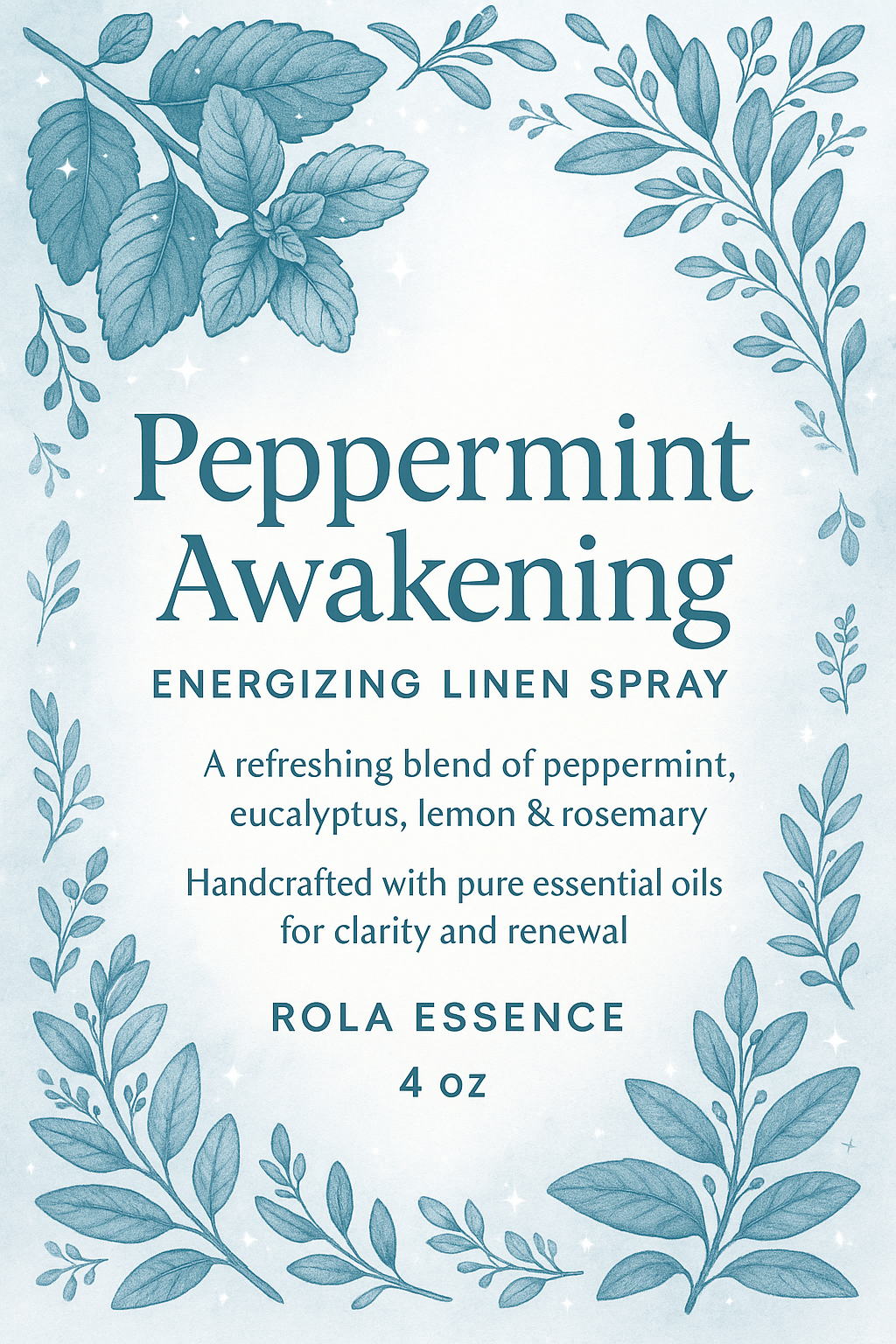 Peppermint Awakening Linen Spray