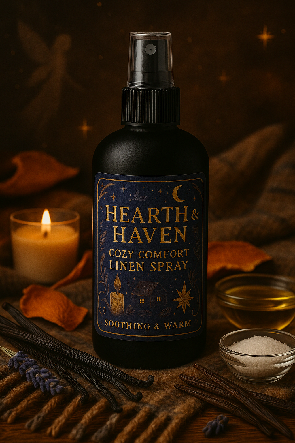 Hearth & Haven – Cozy Comfort Linen Spray