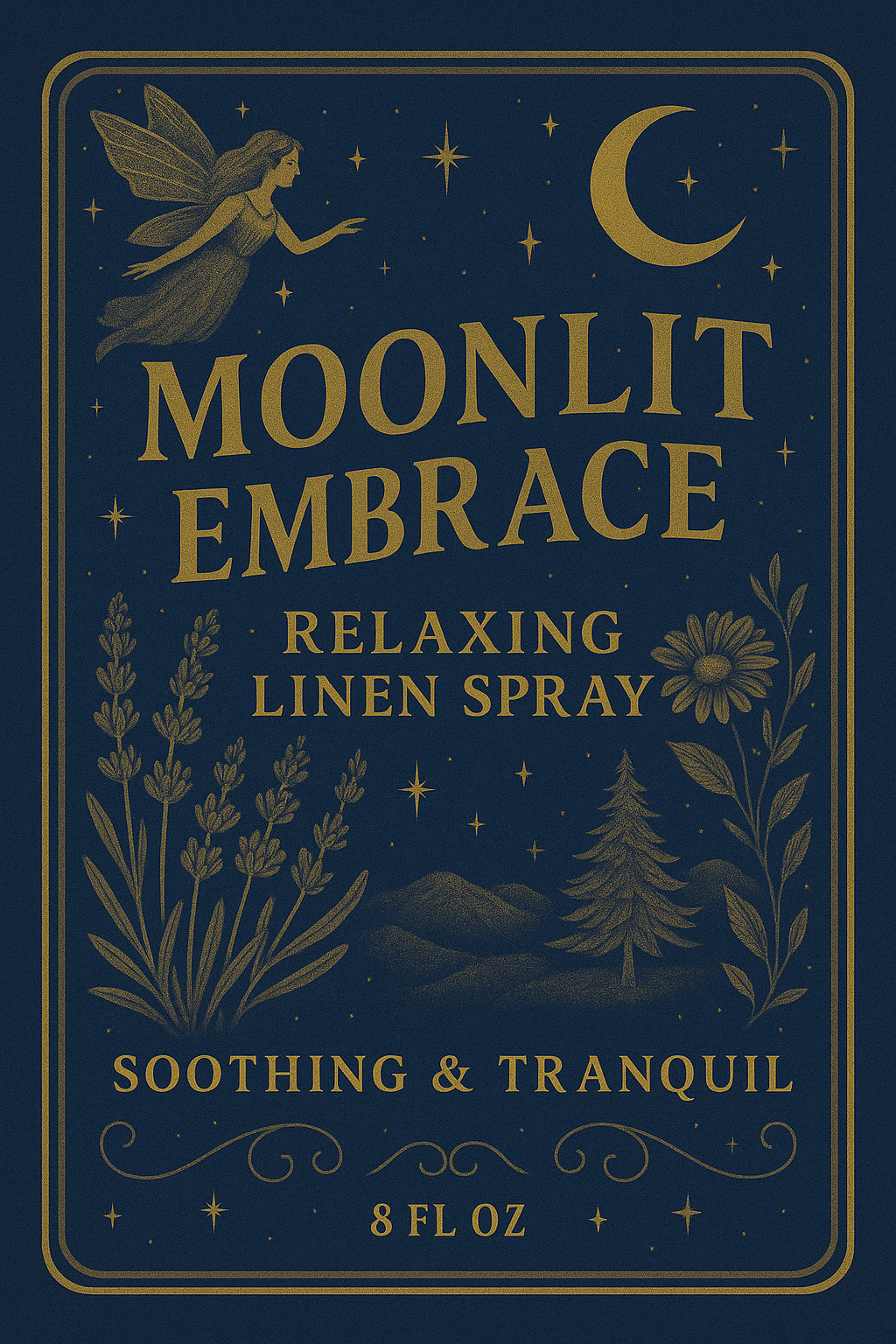 Moonlit Calm – Relaxing Linen Spray