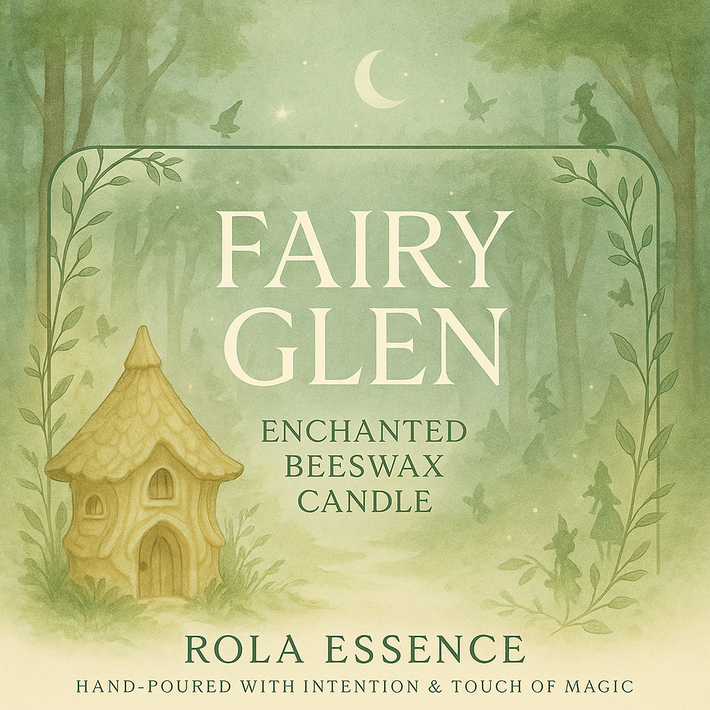 Fairy Glen - Enchanted Beeswax Candle
