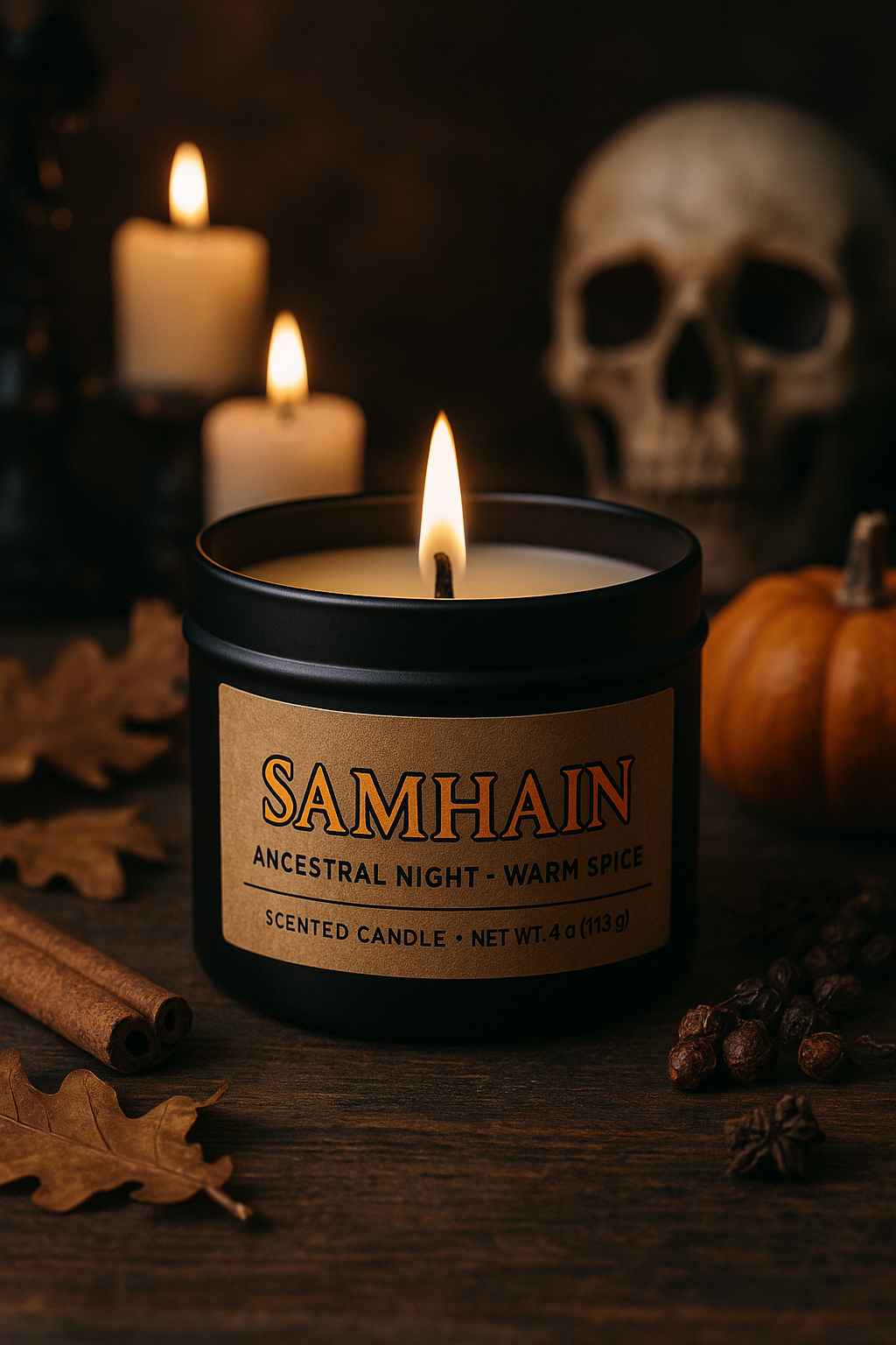 Samhain – The Veil Between Worlds Candle