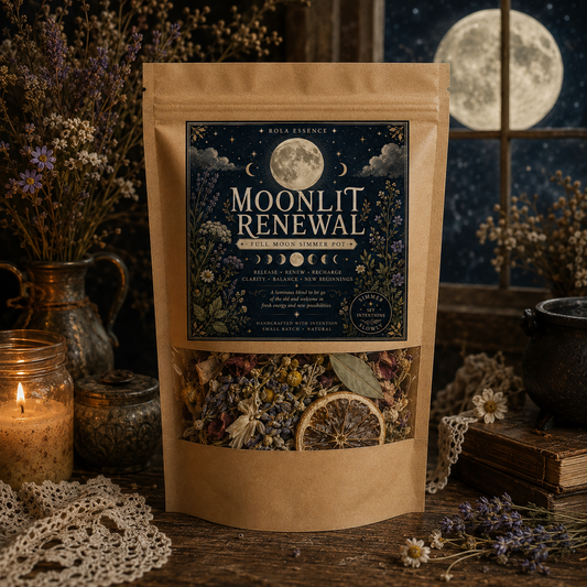 Moonlit Renewal – Full Moon Simmer Pot