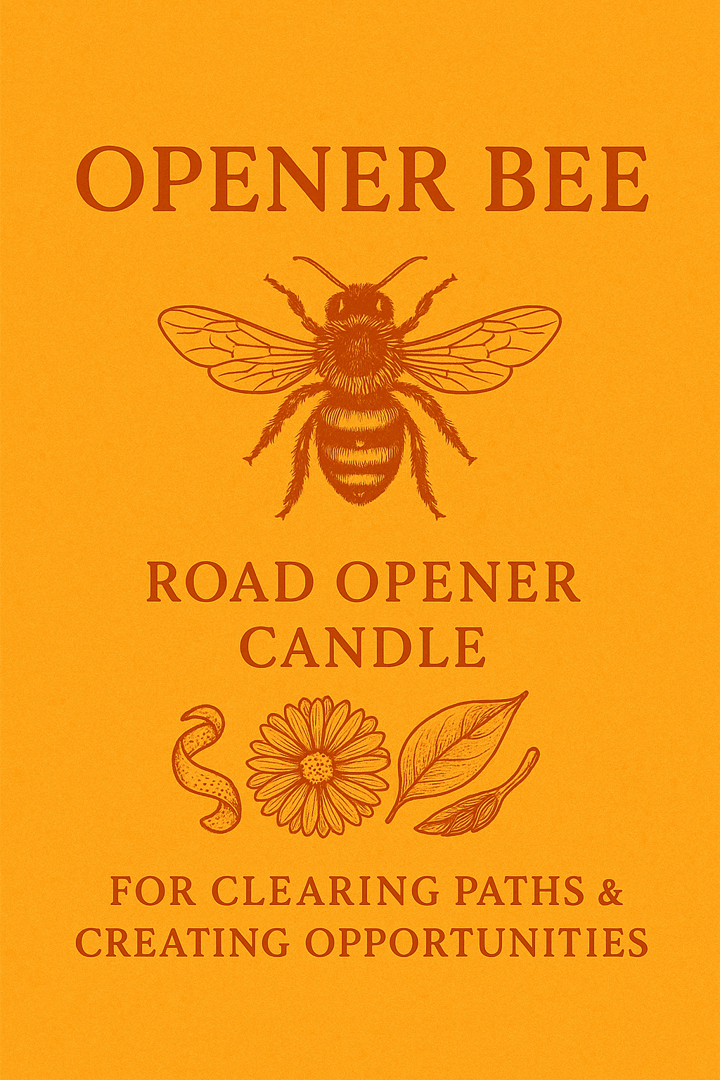 Opener Bee – Road Opener Candle