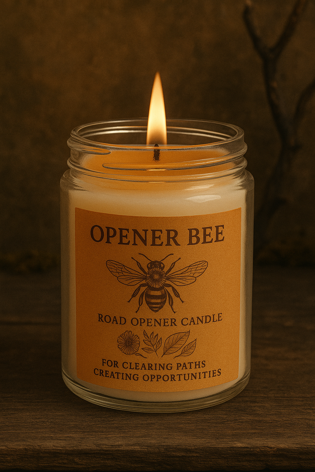 Opener Bee – Road Opener Candle