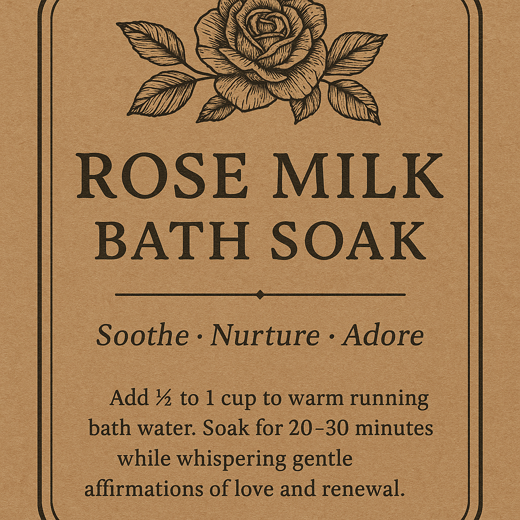 Rose Milk Bath Soak