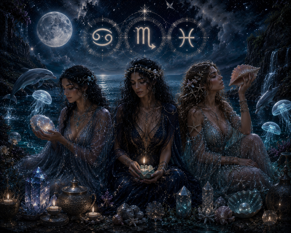 Ocean’s Whisper - Water Sign Simmer Pot • Cancer • Scorpio • Pisces