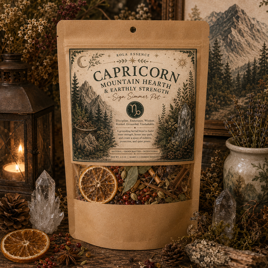 Capricorn Simmer Pot – Mountain Hearth & Earthly Strength