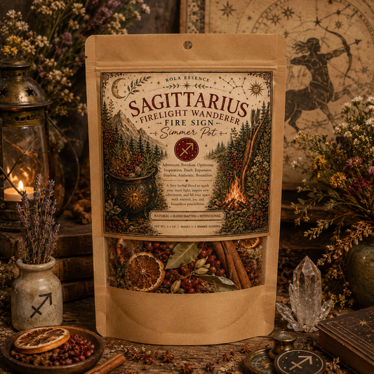 Sagittarius Simmer Pot – Firelight Wanderer