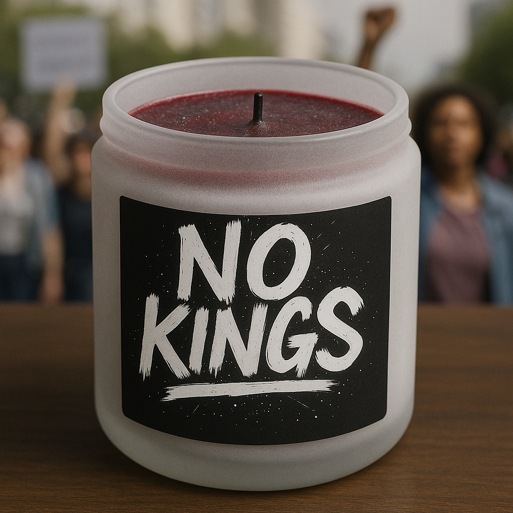 No Kings — The Candle of Defiance and Self-Sovereignty