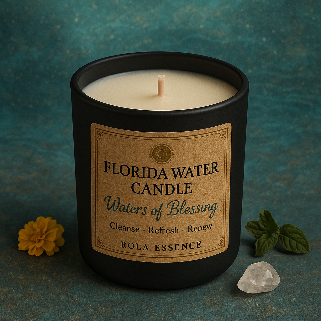 Florida Water Candle – “Waters of Blessing”