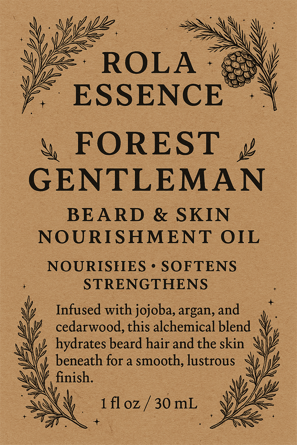 Forest Gentleman – Beard & Skin Nourishment Oil