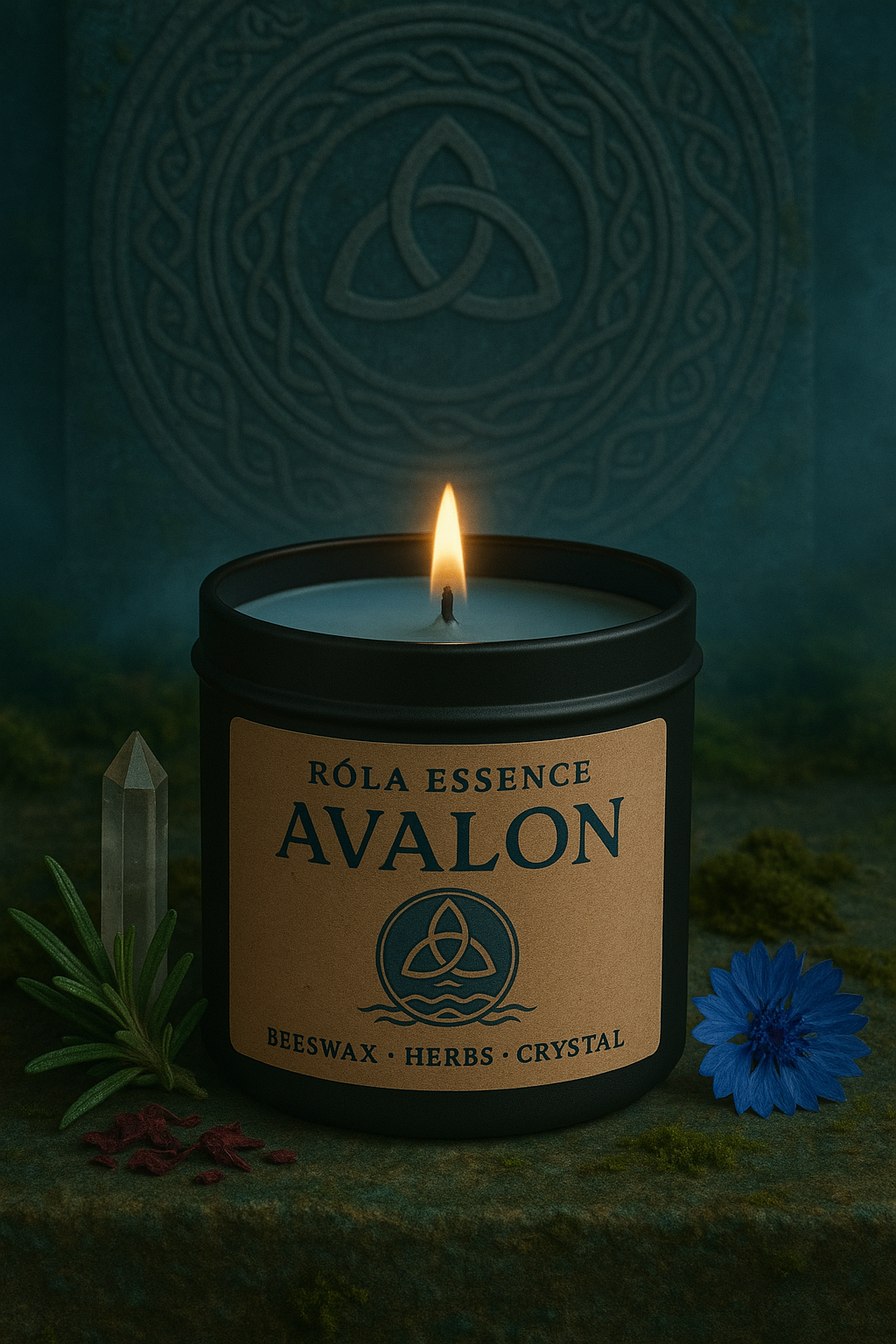 Avalon Candle — The Mist Shrouded Isle