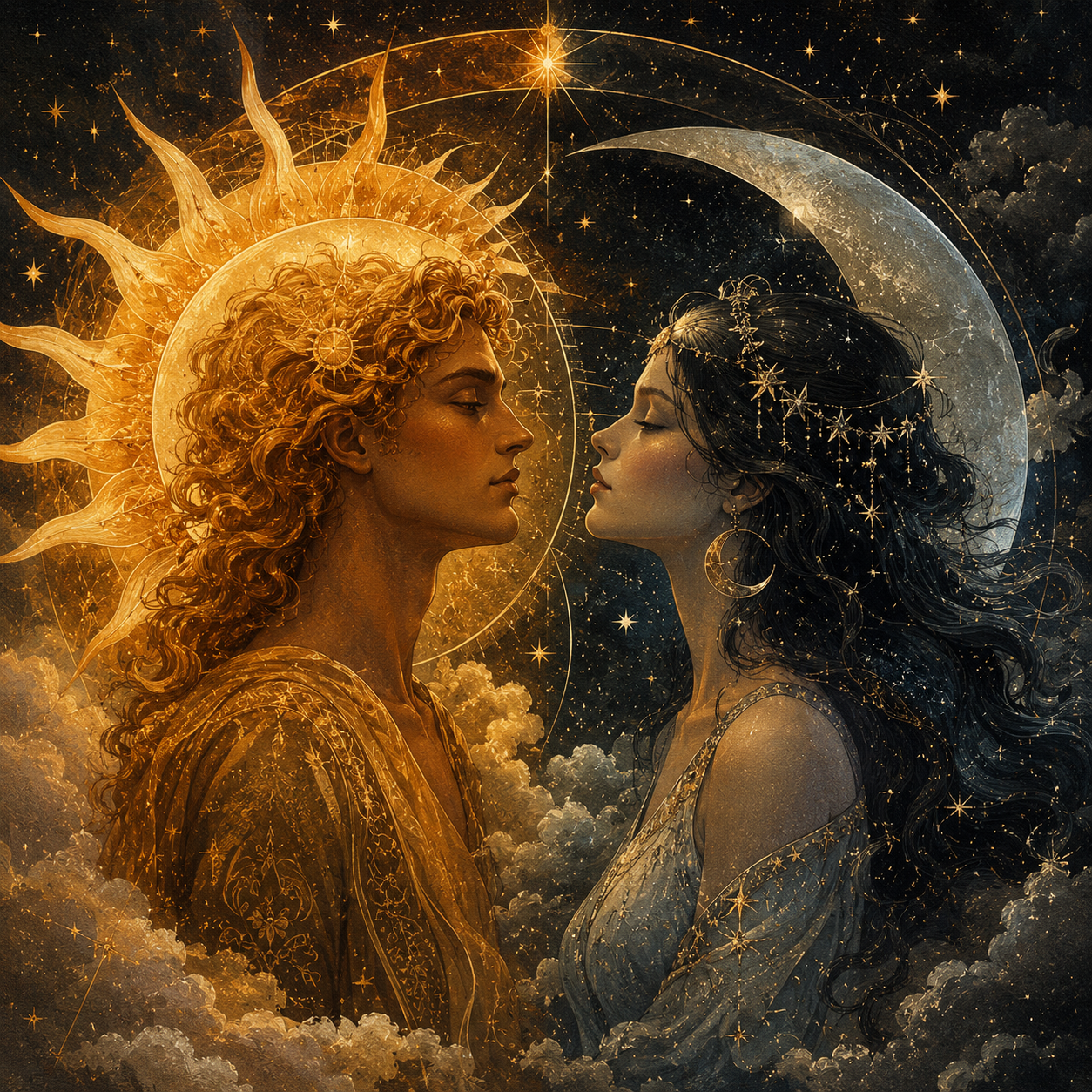 Sol & Selene Beeswax Celestial Candle