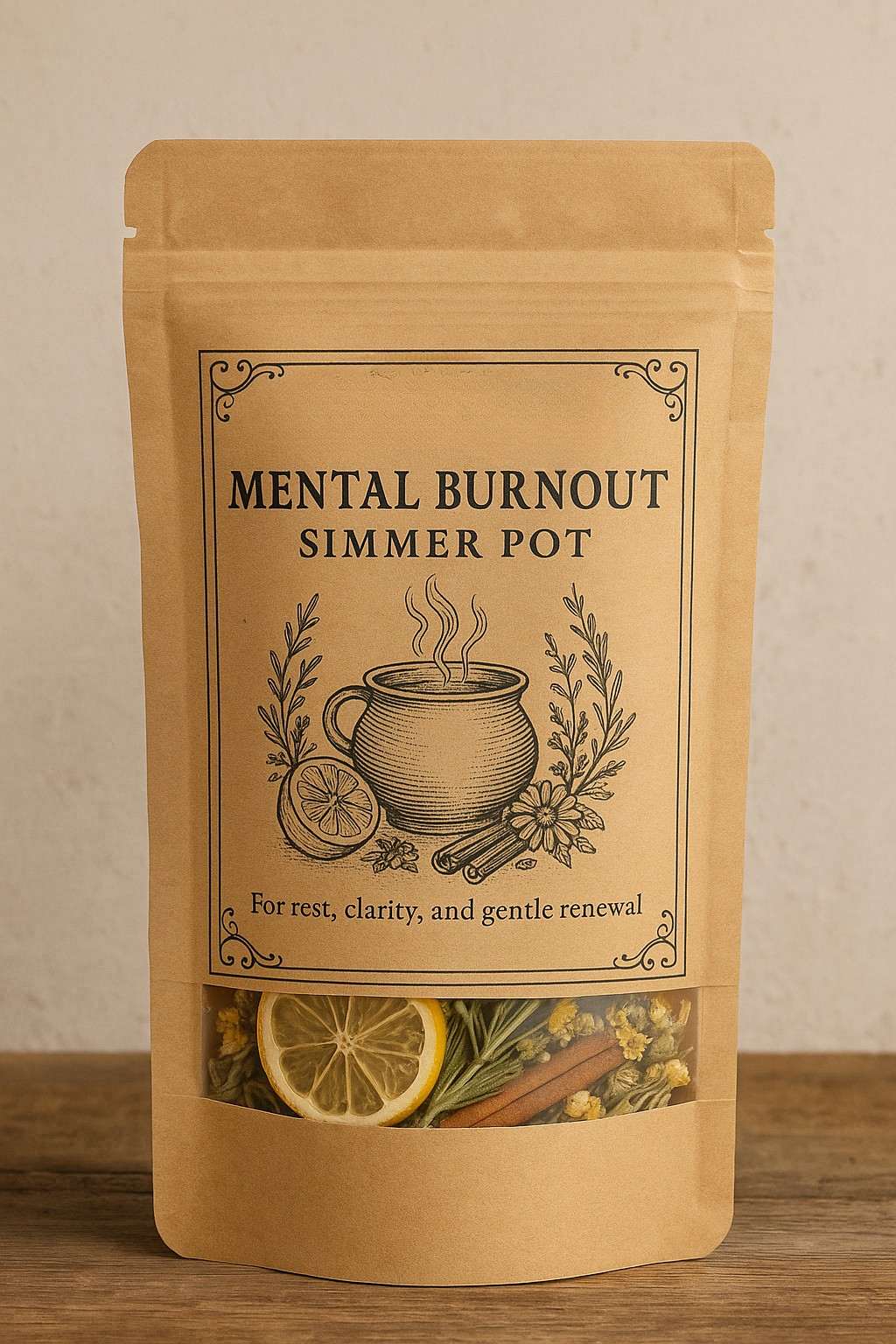 Mental Burnout Simmer Pot