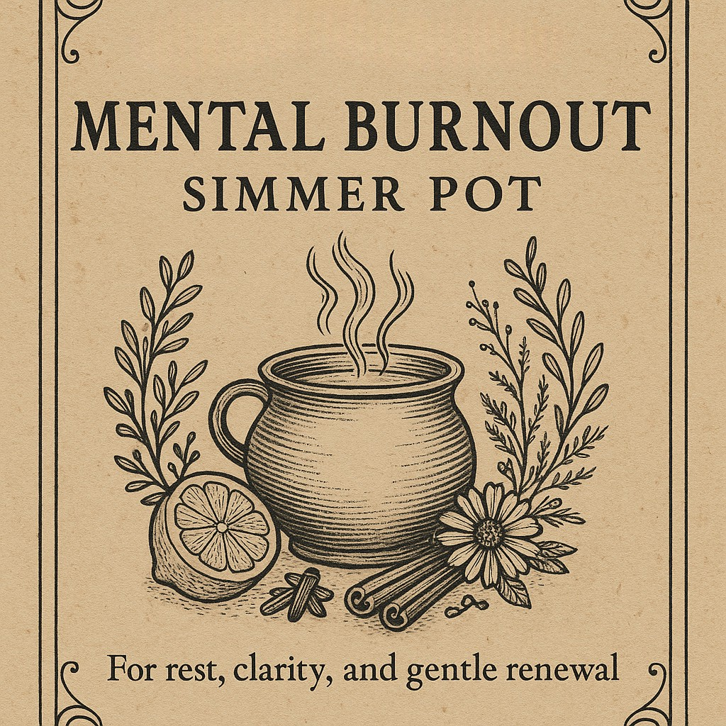 Mental Burnout Simmer Pot