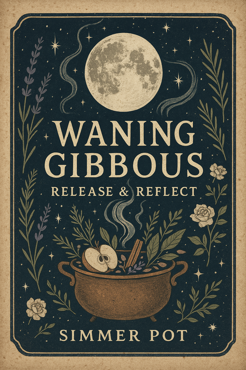 Waning Gibbous Simmer Pot – Release & Reflect