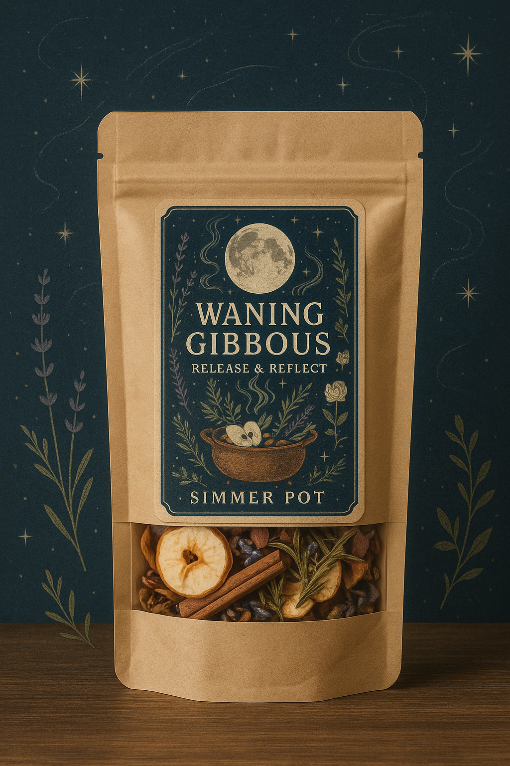 Waning Gibbous Simmer Pot – Release & Reflect