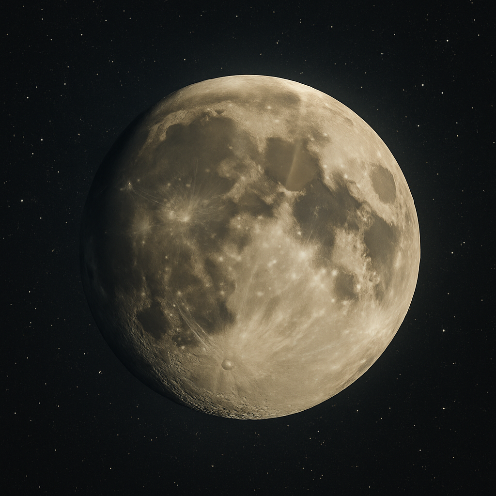 Silver Fade — Waning Gibbous Beeswax Candle