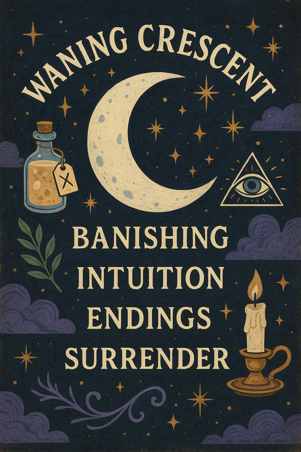 Waning Crescent Simmer Pot – Rest & Renewal