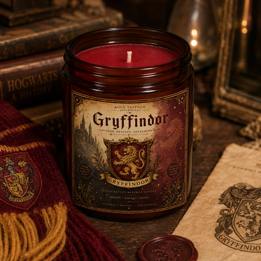 Lionheart Flame – Gryffindor House Candle
