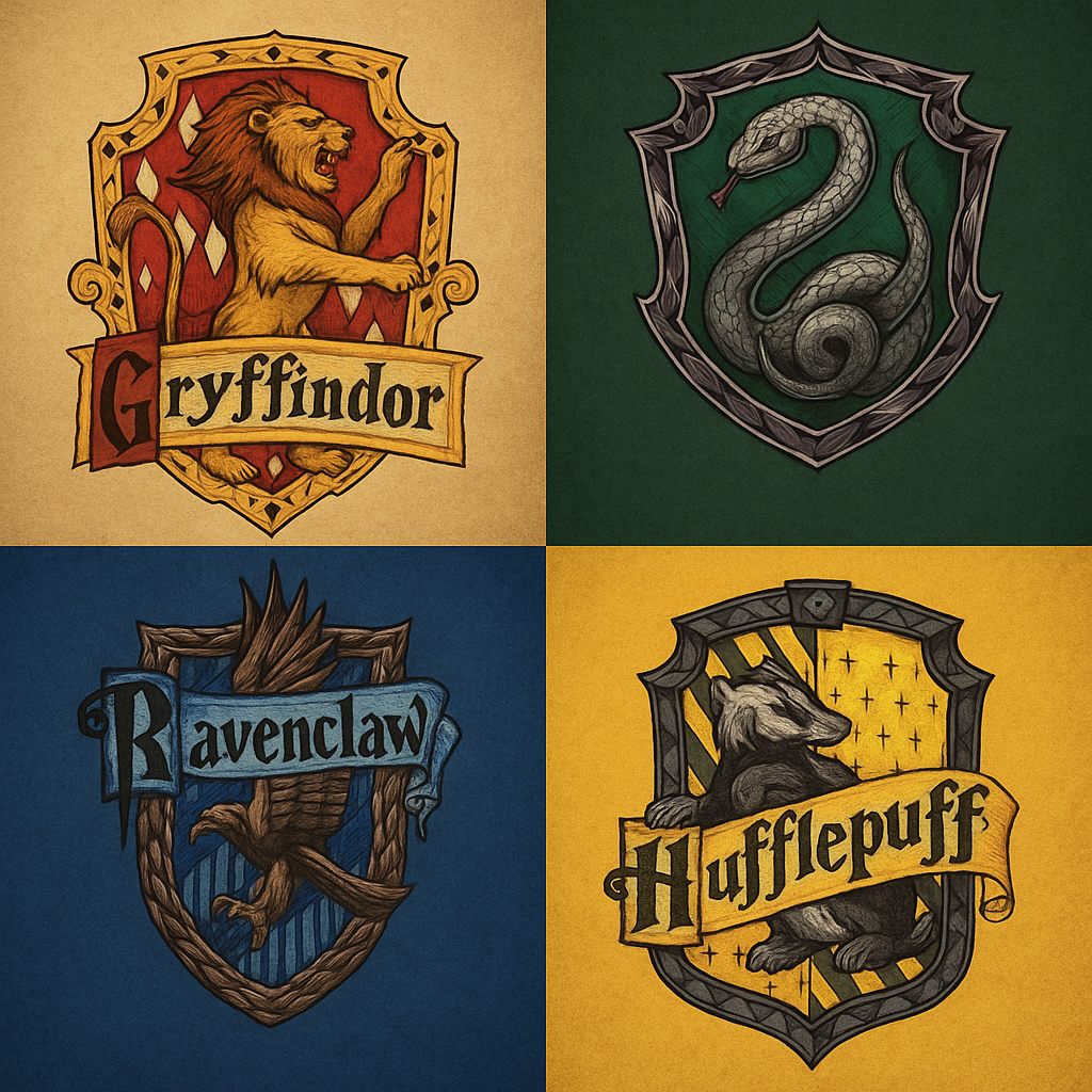 Sorting Hat Candle – “Light the Flame. Reveal Your House.”