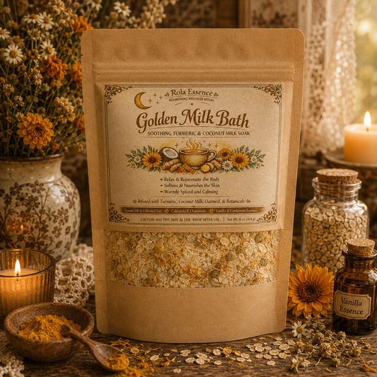 Golden Milk Bath Soak - Softening • Glowing • Relaxing