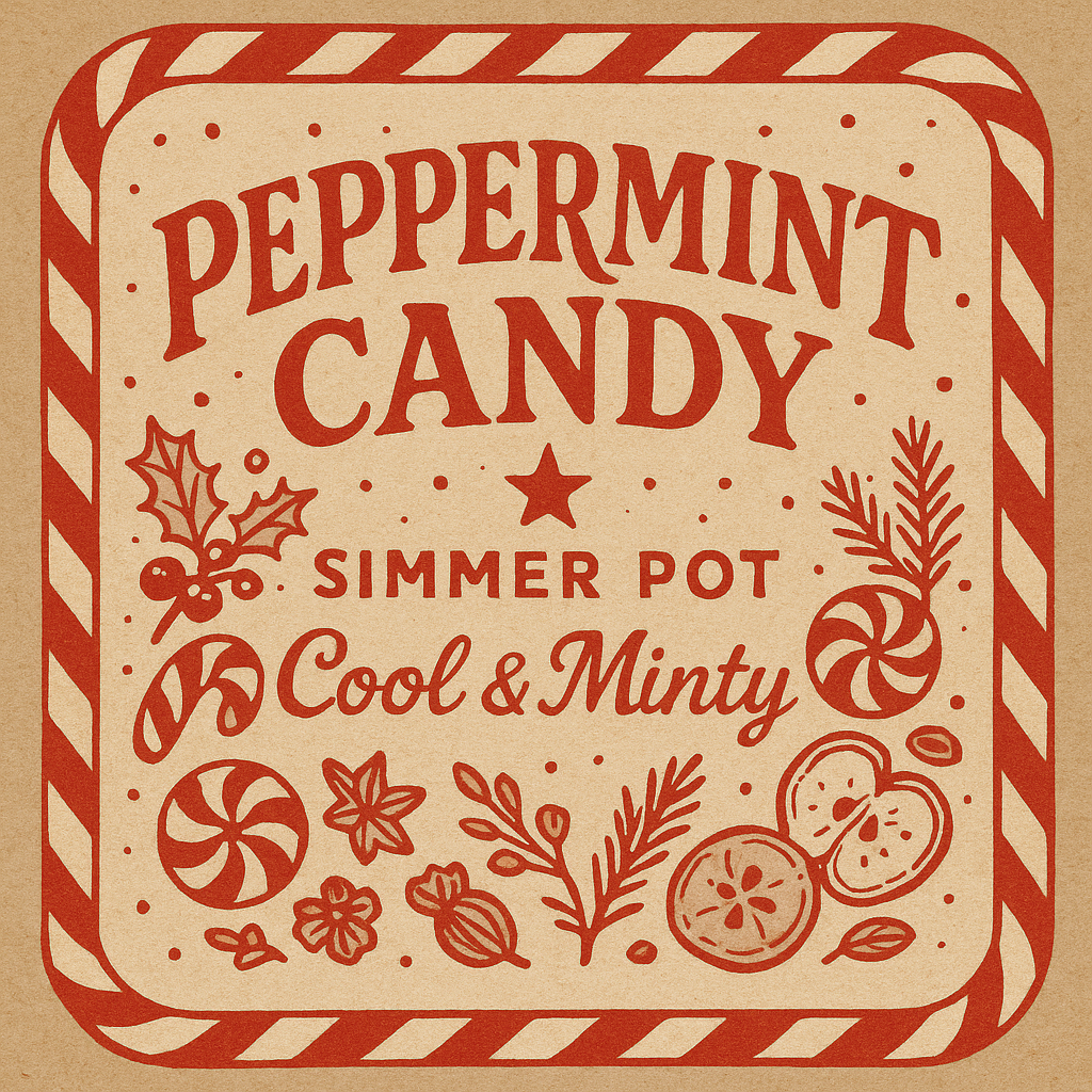 Peppermint Candy Simmer Pot