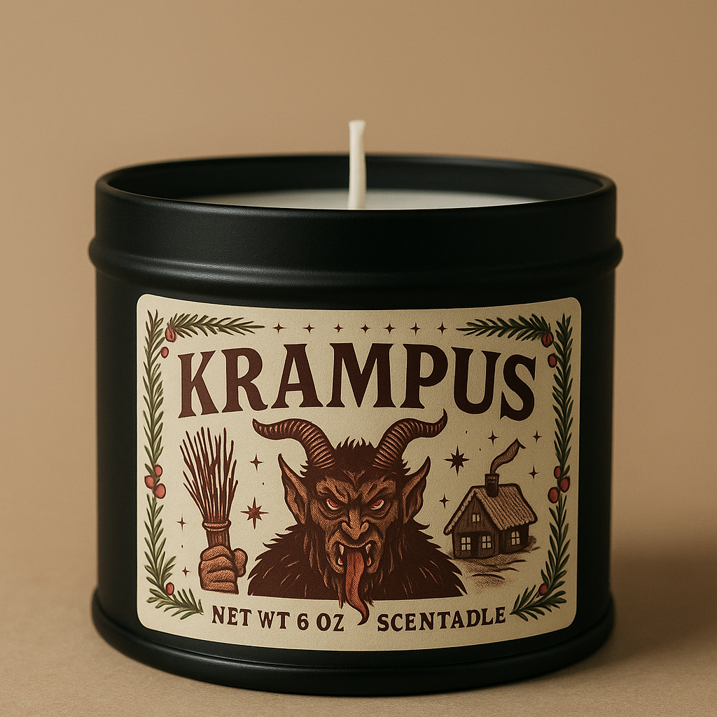 Krampus — A Dark Winter Candle
