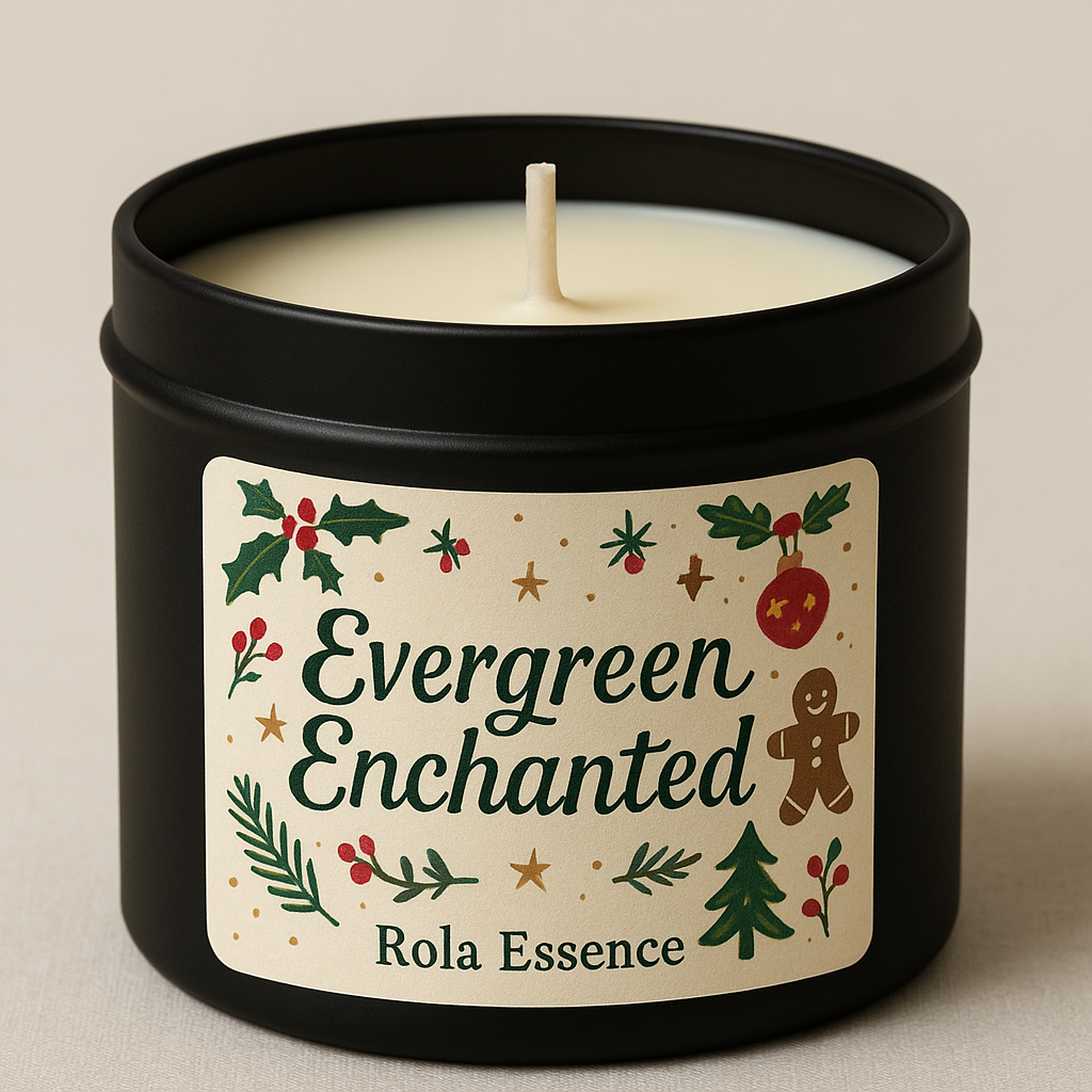 Evergreen Enchanted Candle