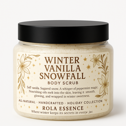 Winter Vanilla Snowfall – Body Scrub