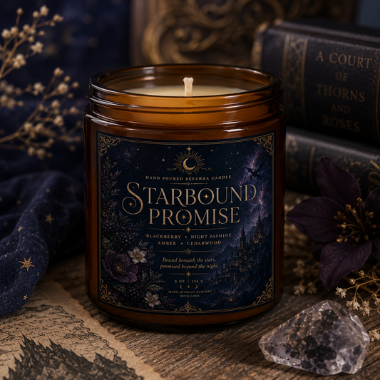 Starbound Promise Candle - Feyre & Rhysand ACOTAR Candle