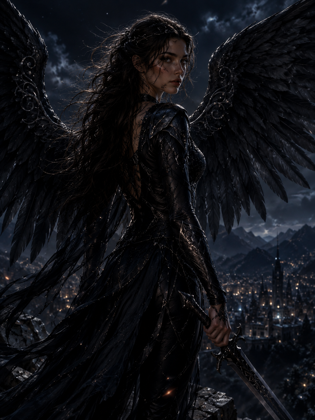 Night Triumphant Candle | Inspired by Feyre Archeron