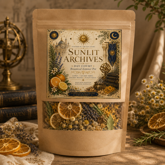 Sunlit Archives | Day Court Inspired Botanical Simmer Pot