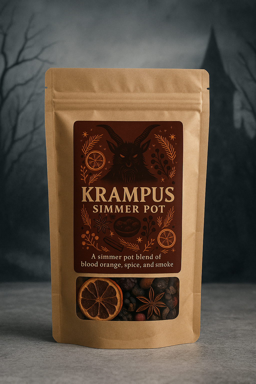 Krampus Simmer Pot