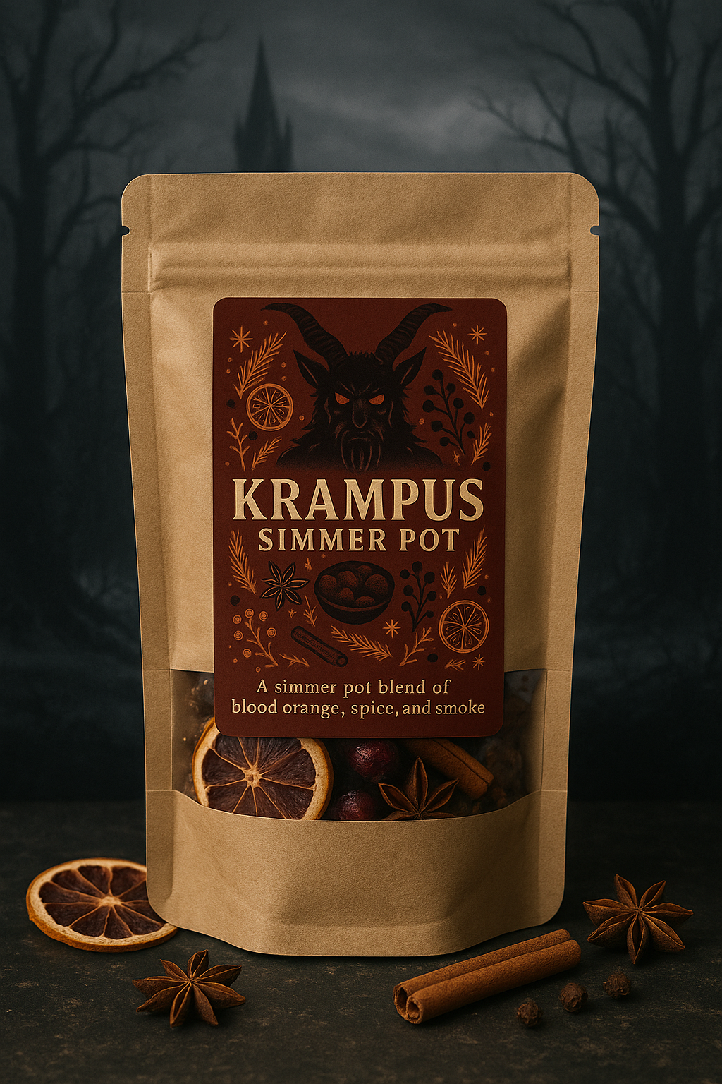 Krampus Simmer Pot