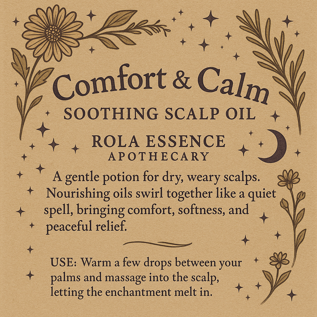 Comfort & Calm Soothing Scalp Oil
