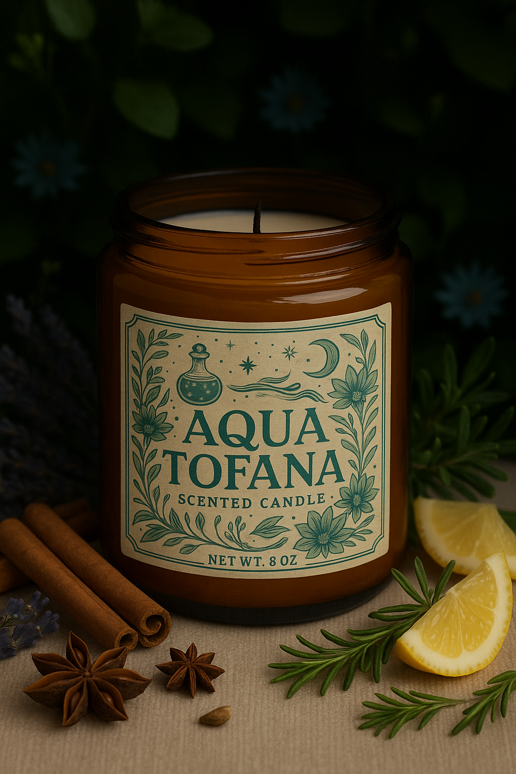 Aqua Tofana – Enchanted Water Candle