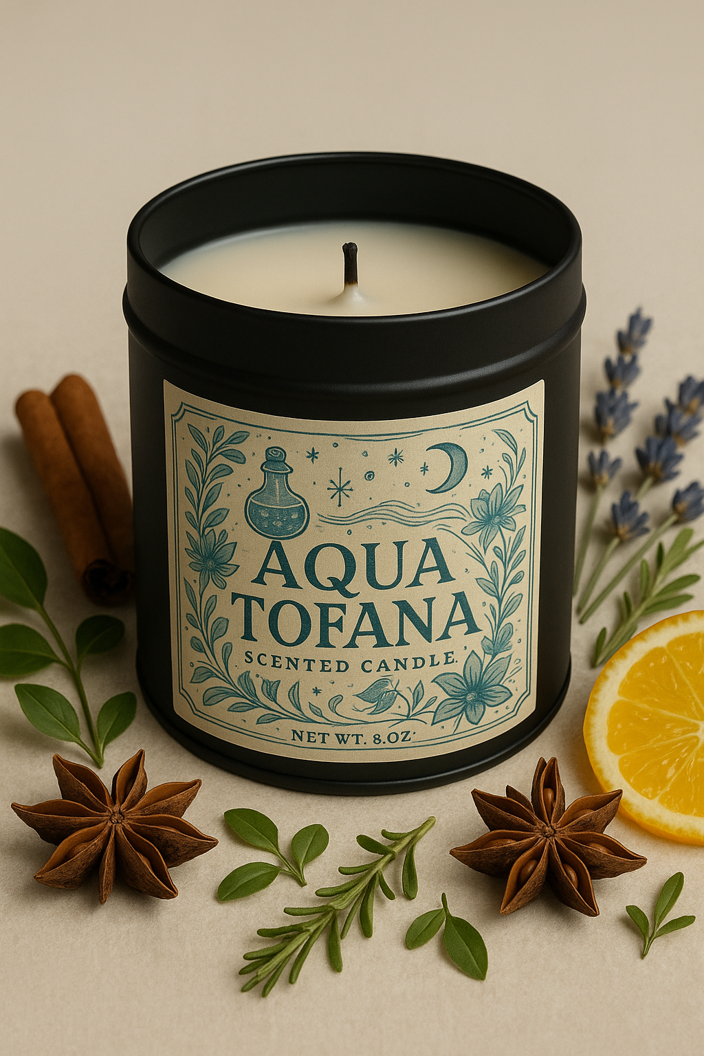 Aqua Tofana – Enchanted Water Candle
