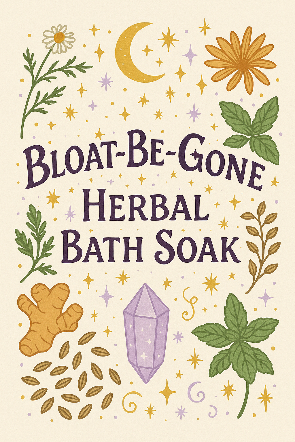 Bloat-Be-Gone Herbal Bath Soak